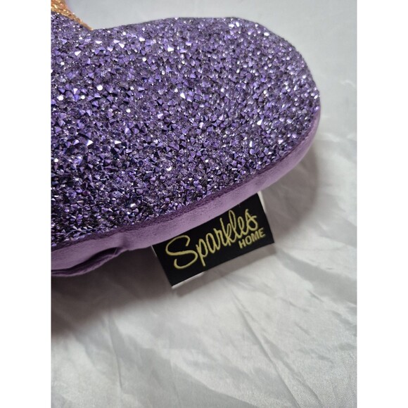 Witches Hat Pillow Decorative  Halloween Rhinestones By Sparkles Home New - Picture 5 of 7